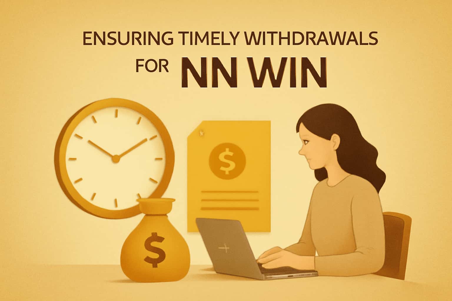 A neutral scene illustrating the concept of timely withdrawals for NN Win.
