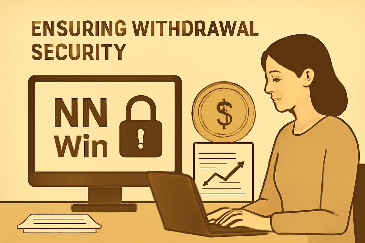 Visual representation of withdrawal security measures for NN Win.