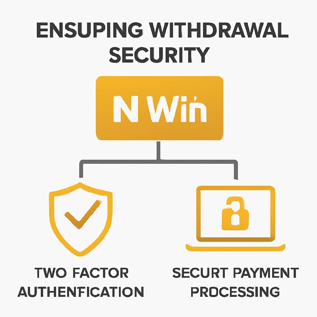 Diagram illustrating steps for ensuring withdrawal security.