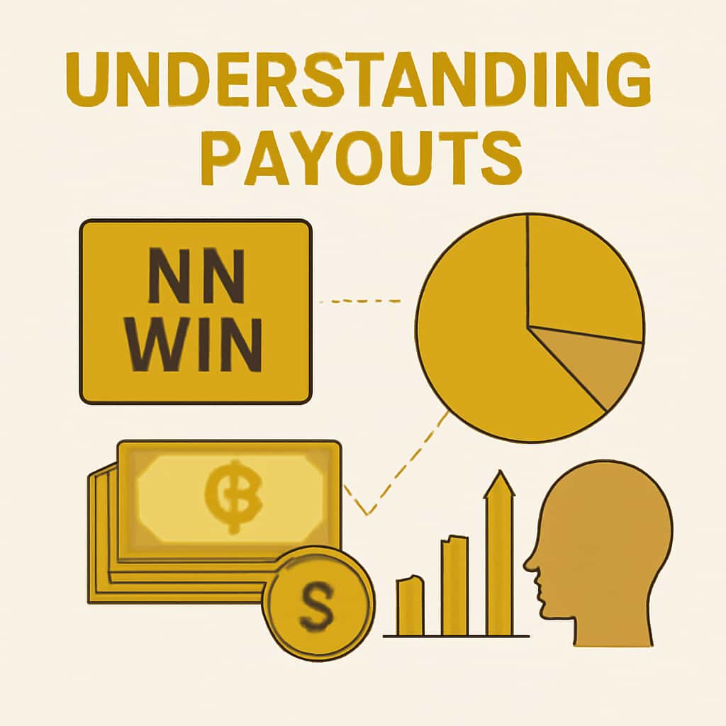 An educational diagram clarifying the NN Win payouts process.